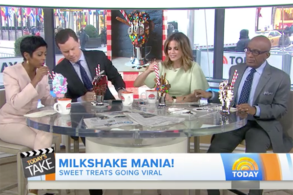 CrazyShakes at the Today Show