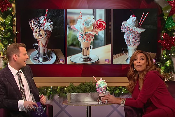 Wendy Williams with a CrazyShake
