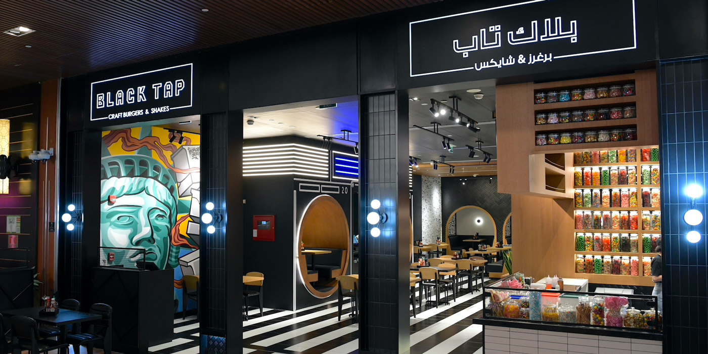 Mall of Qatar - Black Tap Craft Burgers & Beer