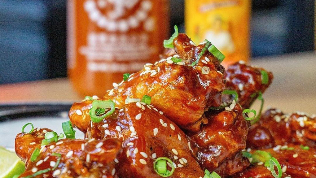 Close up view of our The District, Nashville Wings.